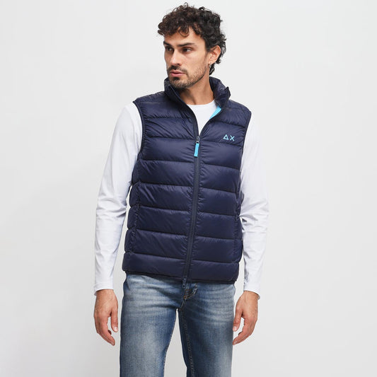 Gilet smanicato trapuntato