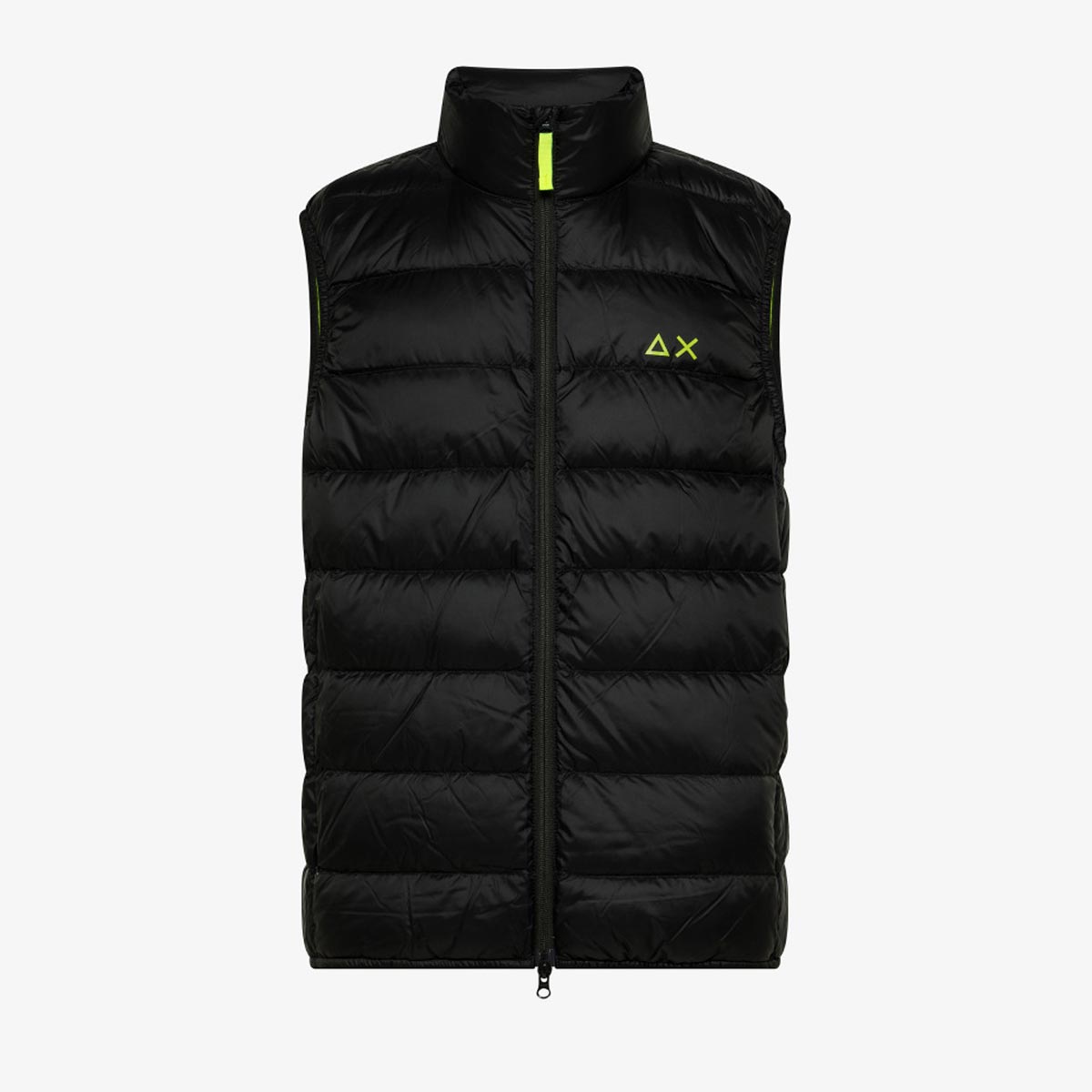 Gilet smanicato trapuntato