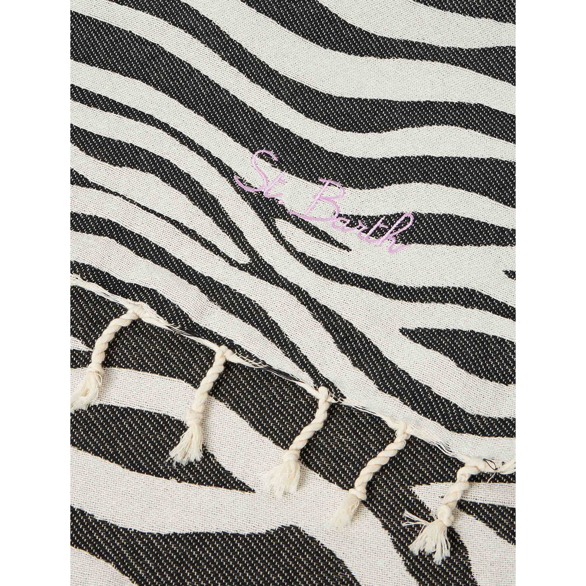 Telo mare fantasia animalier zebrato