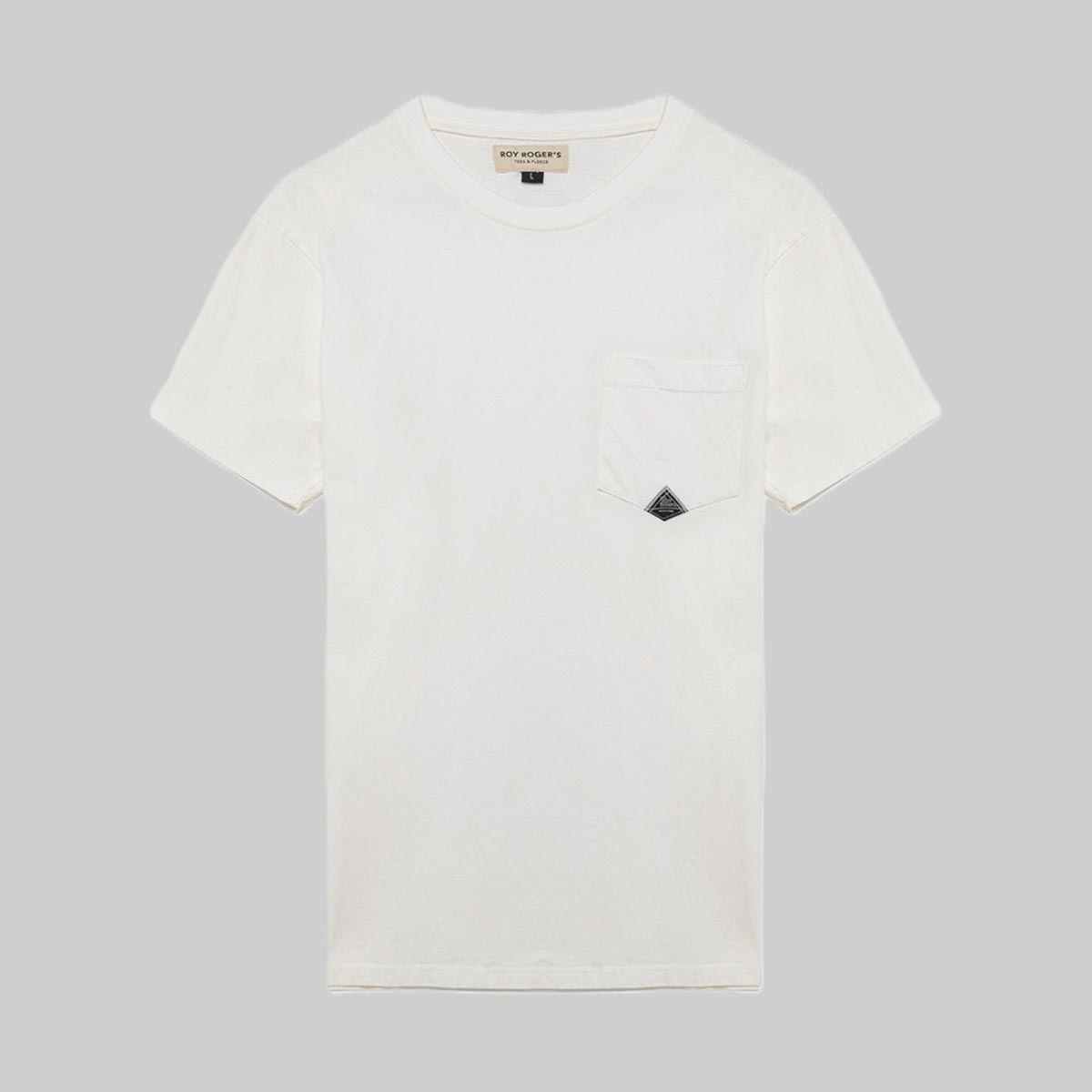 T-shirt in cotone con taschino