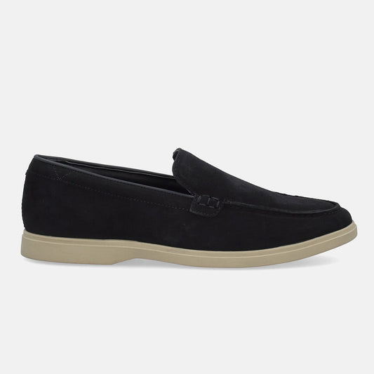 Mocassino slip-on in camoscio