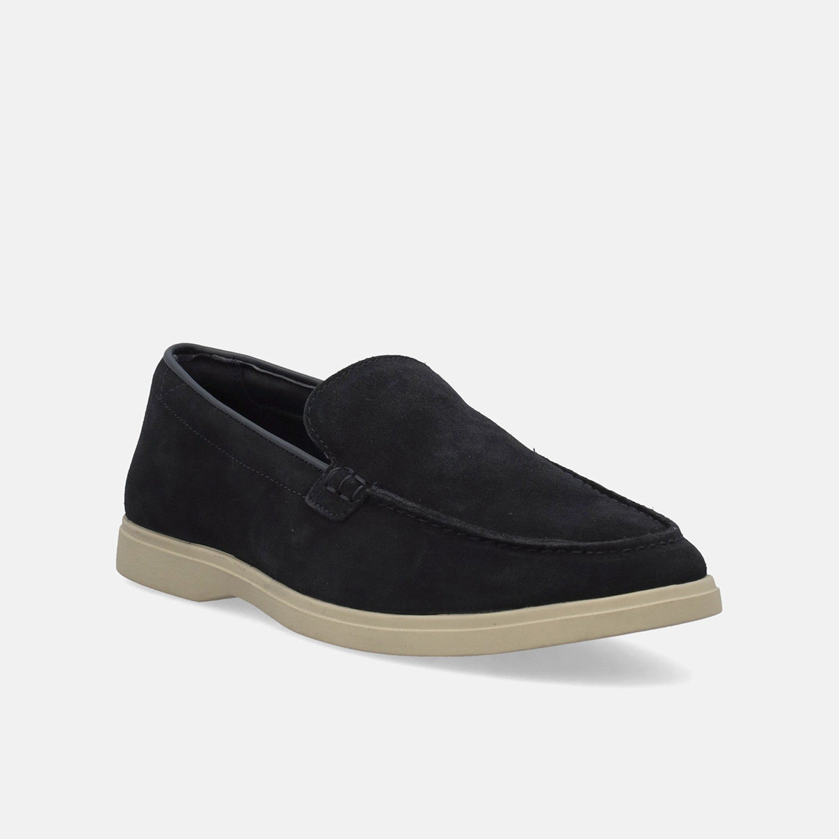 Mocassino slip-on in camoscio
