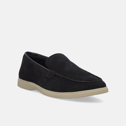 Mocassino slip-on in camoscio