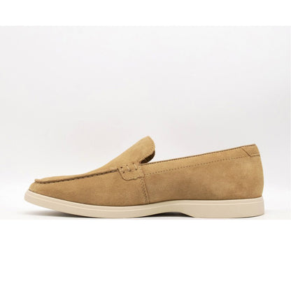 Mocassino slip-on in camoscio