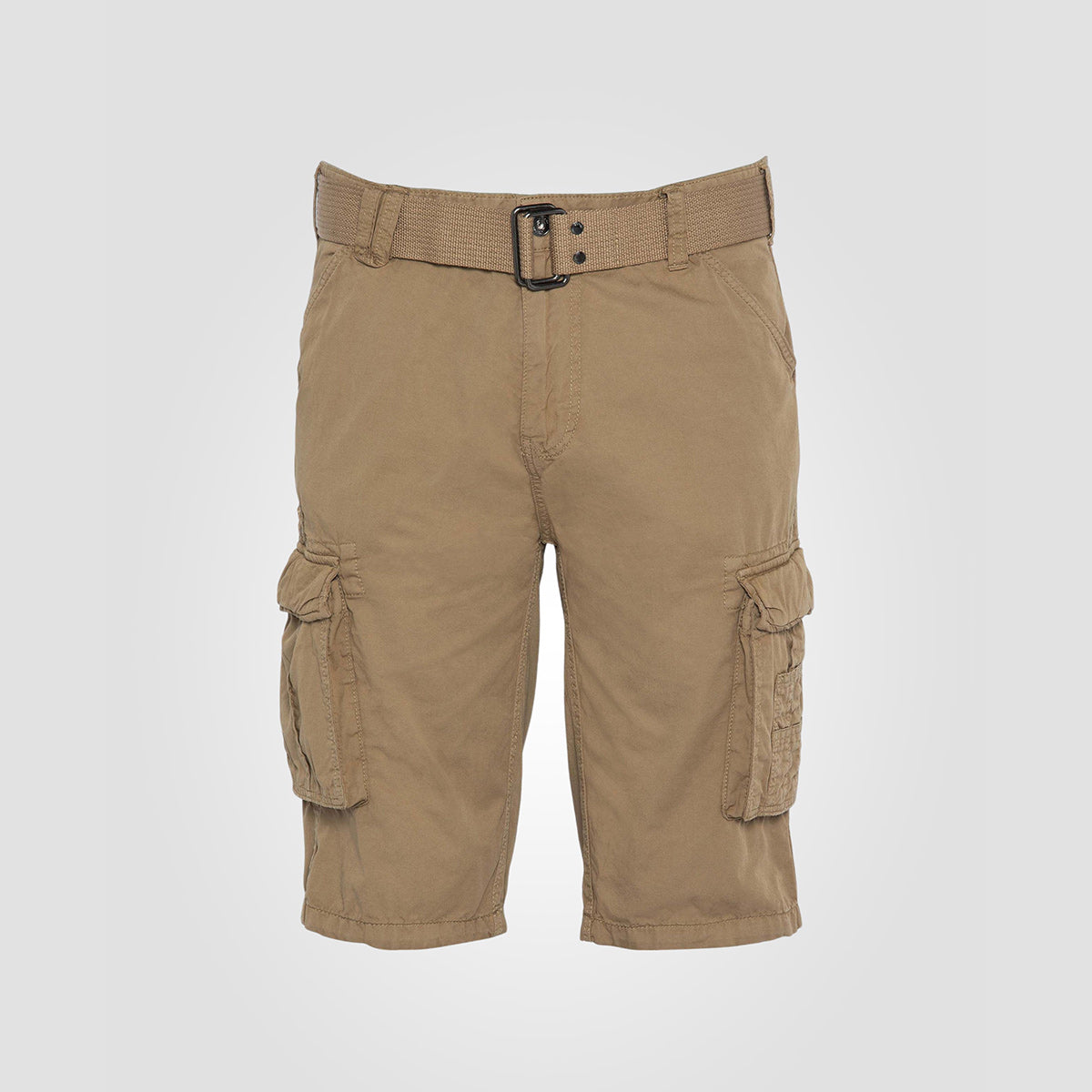 Bermuda tasconato cargo beige