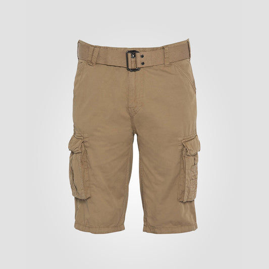 Bermuda tasconato cargo beige