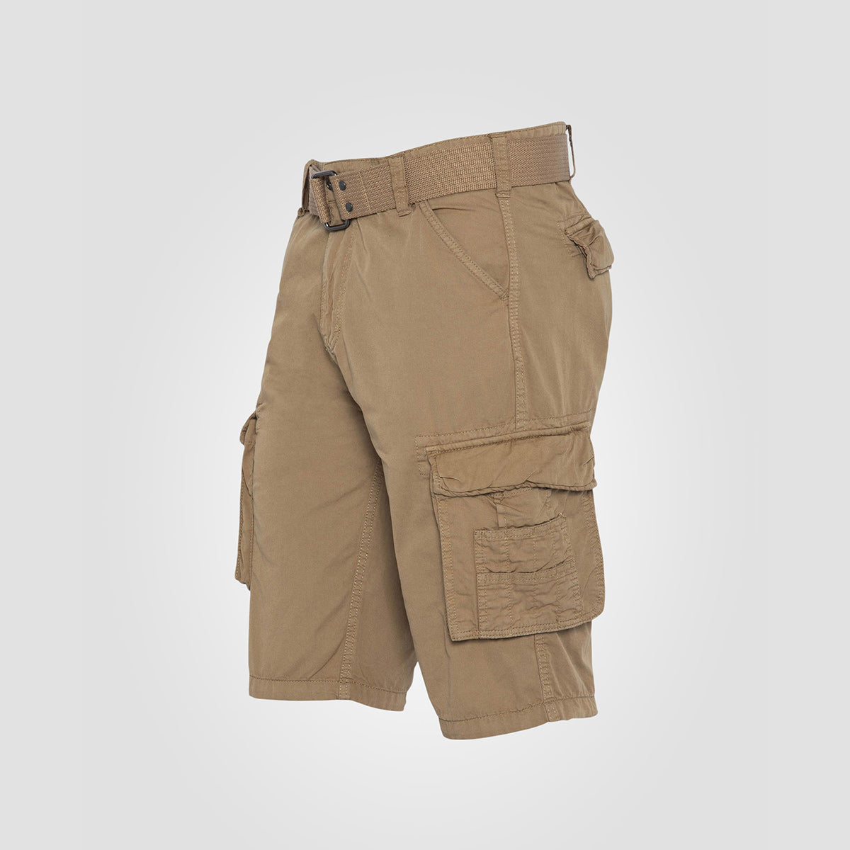 Bermuda tasconato cargo beige