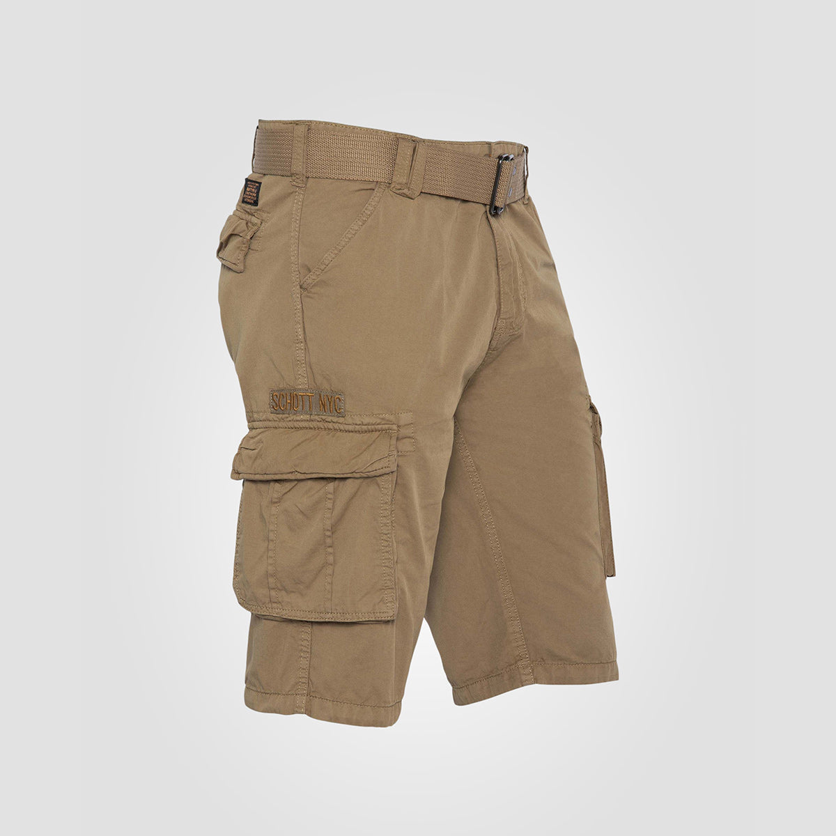 Bermuda tasconato cargo beige