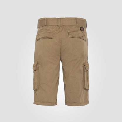 Bermuda tasconato cargo beige