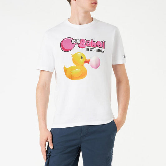 T-shirt con stampa papera Big Babol