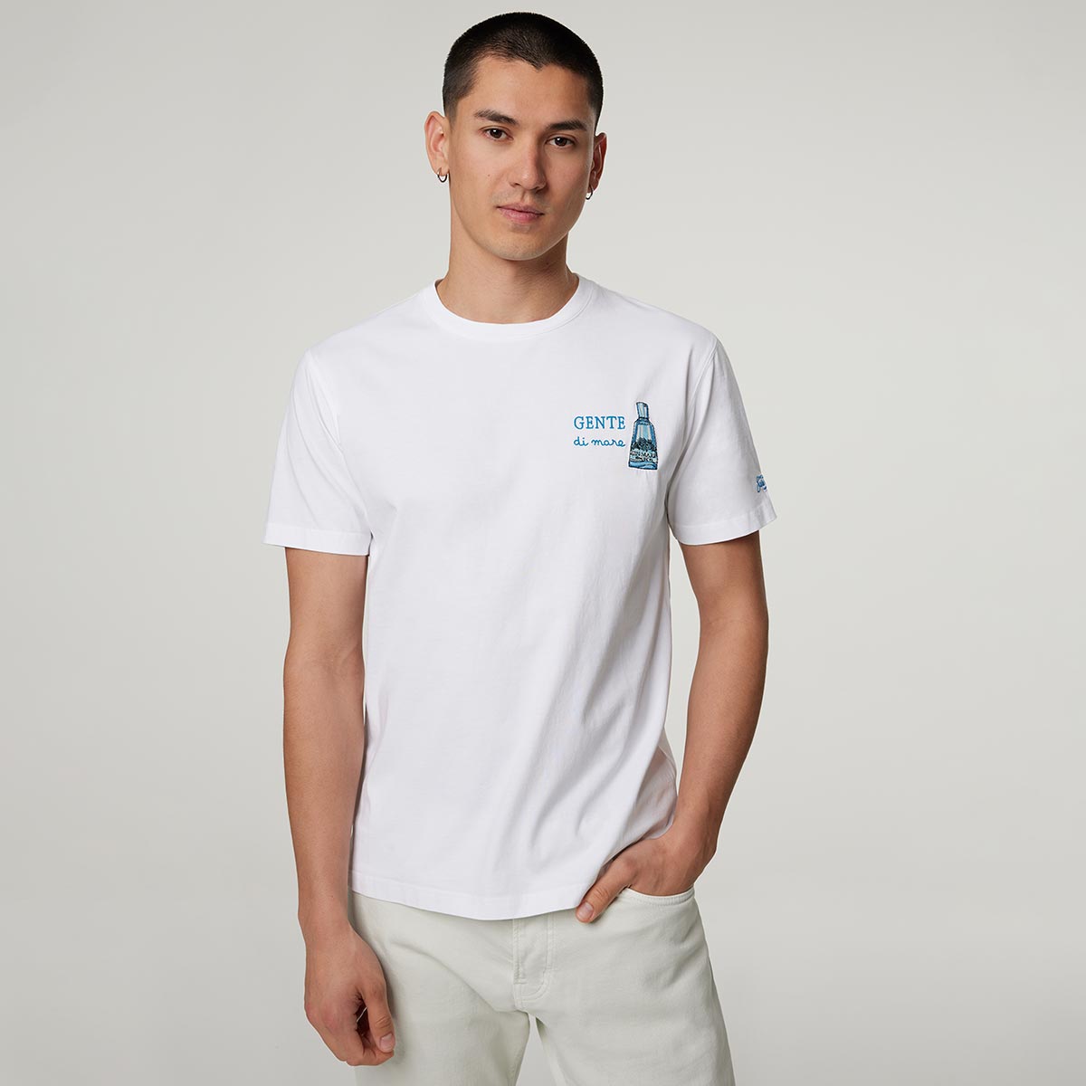 T-shirt Gin mare con ricamo