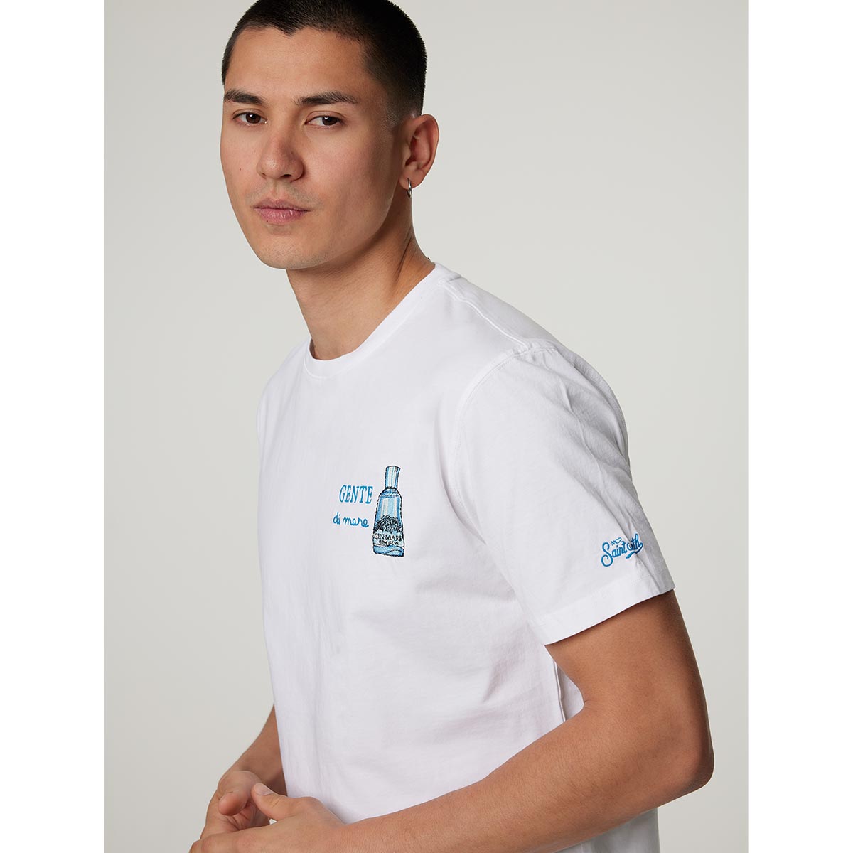 T-shirt Gin mare con ricamo