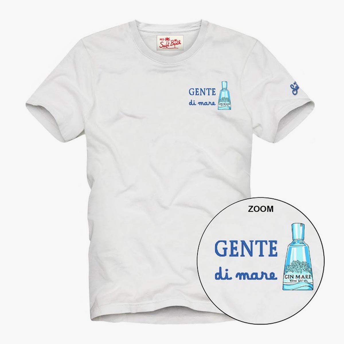 T-shirt Gin mare con ricamo