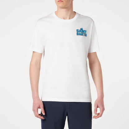 T-shirt con stampa St. Barth Happy Days