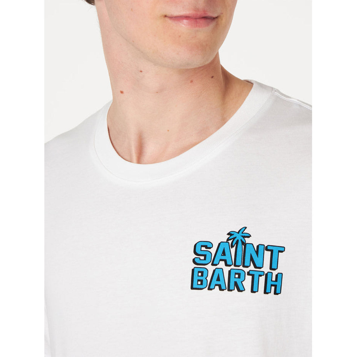 T-shirt con stampa St. Barth Happy Days