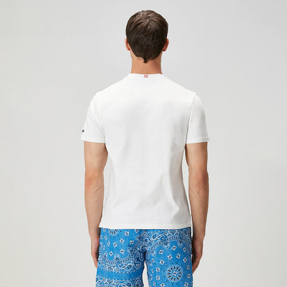 T-shirt stampa orologio