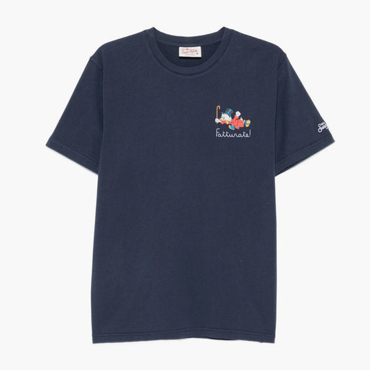 T-shirt Zio Paperone con ricamo