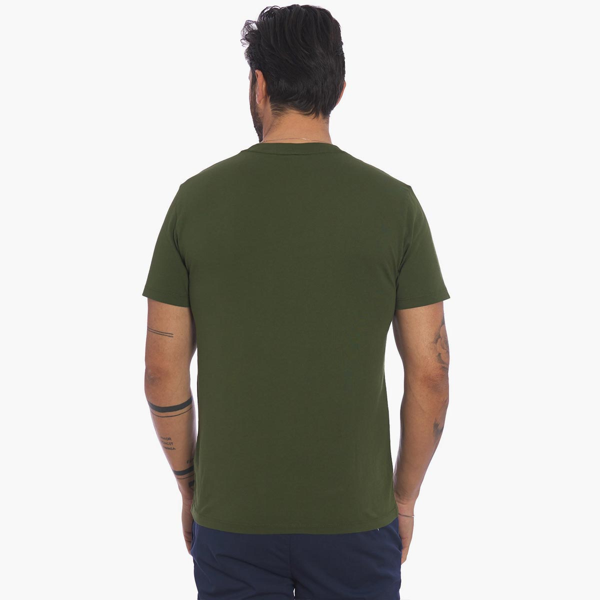 T-shirt verde con stampa summer vibes