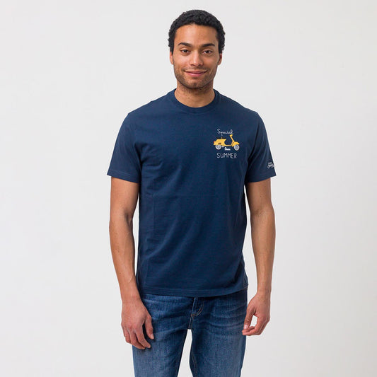 T-shirt Vespa ricamo special summer