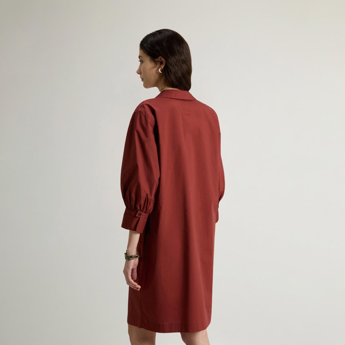 Vestito in popeline di puro cotone