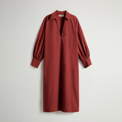 Vestito in popeline di puro cotone