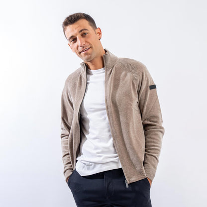 Maglia cardigan full zip