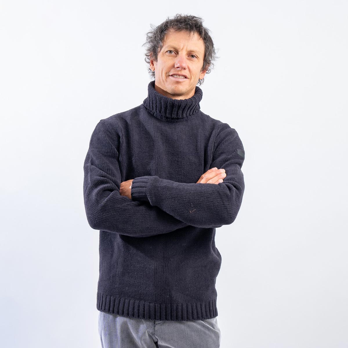 Maglione a collo alto