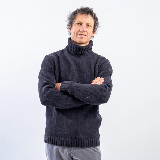 Maglione a collo alto