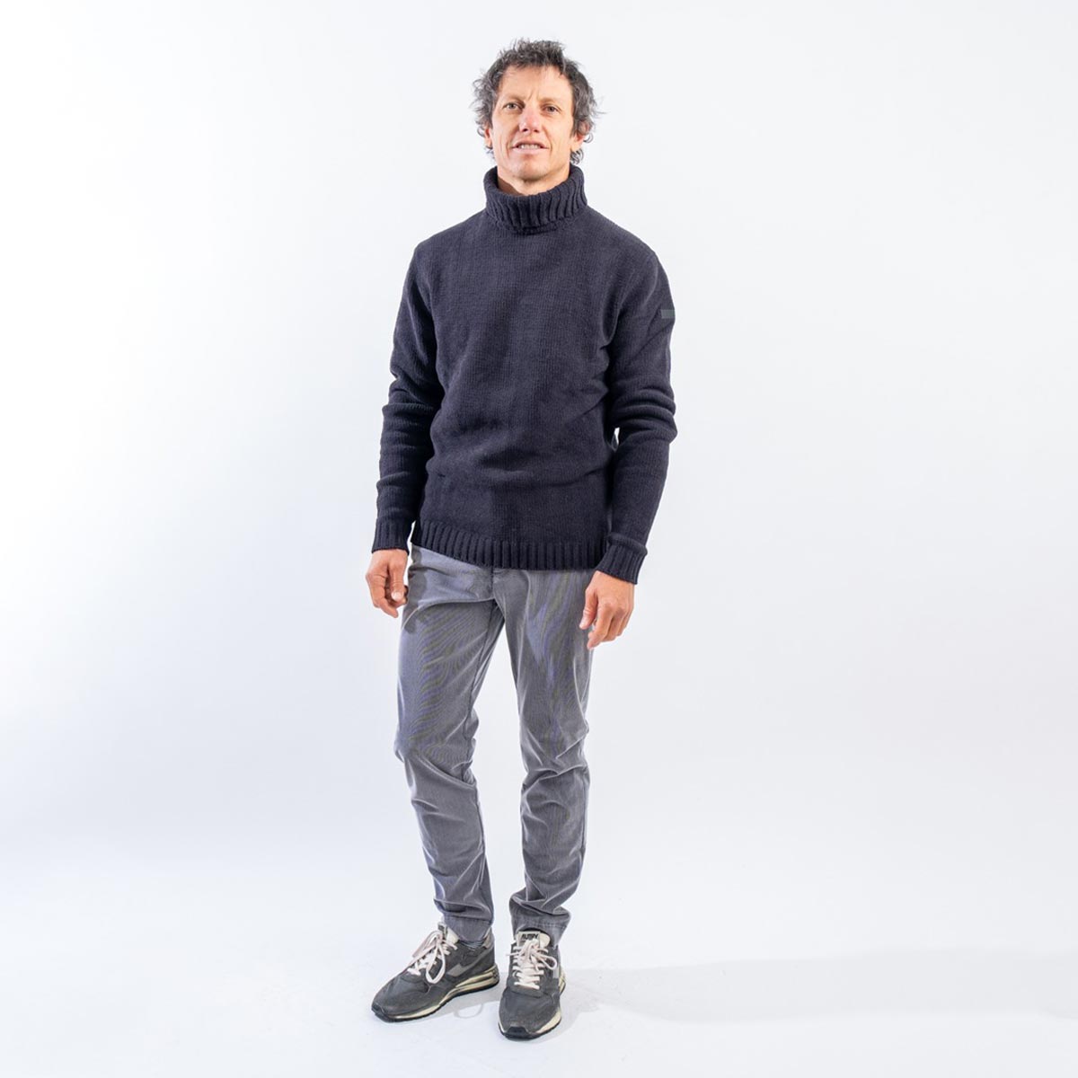 Maglione a collo alto