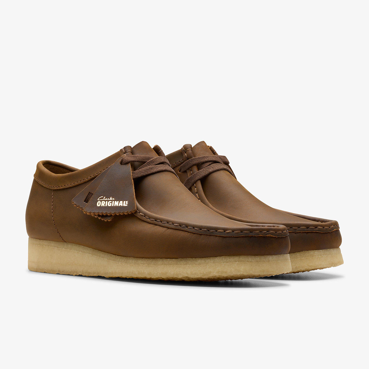 Wallabee in pelle