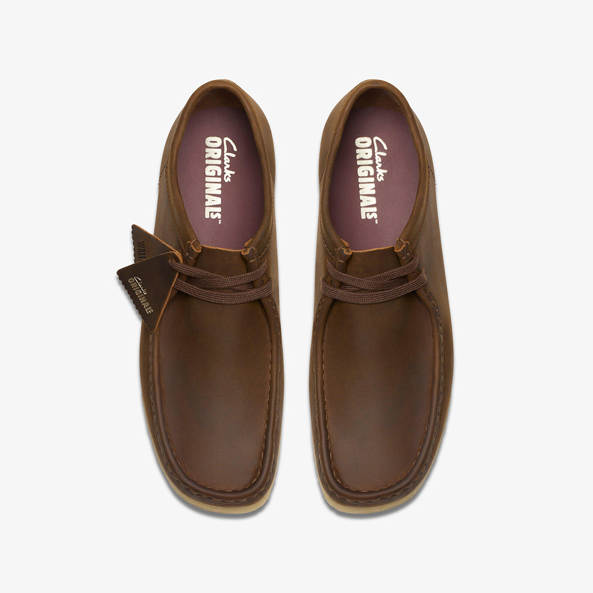 Wallabee in pelle