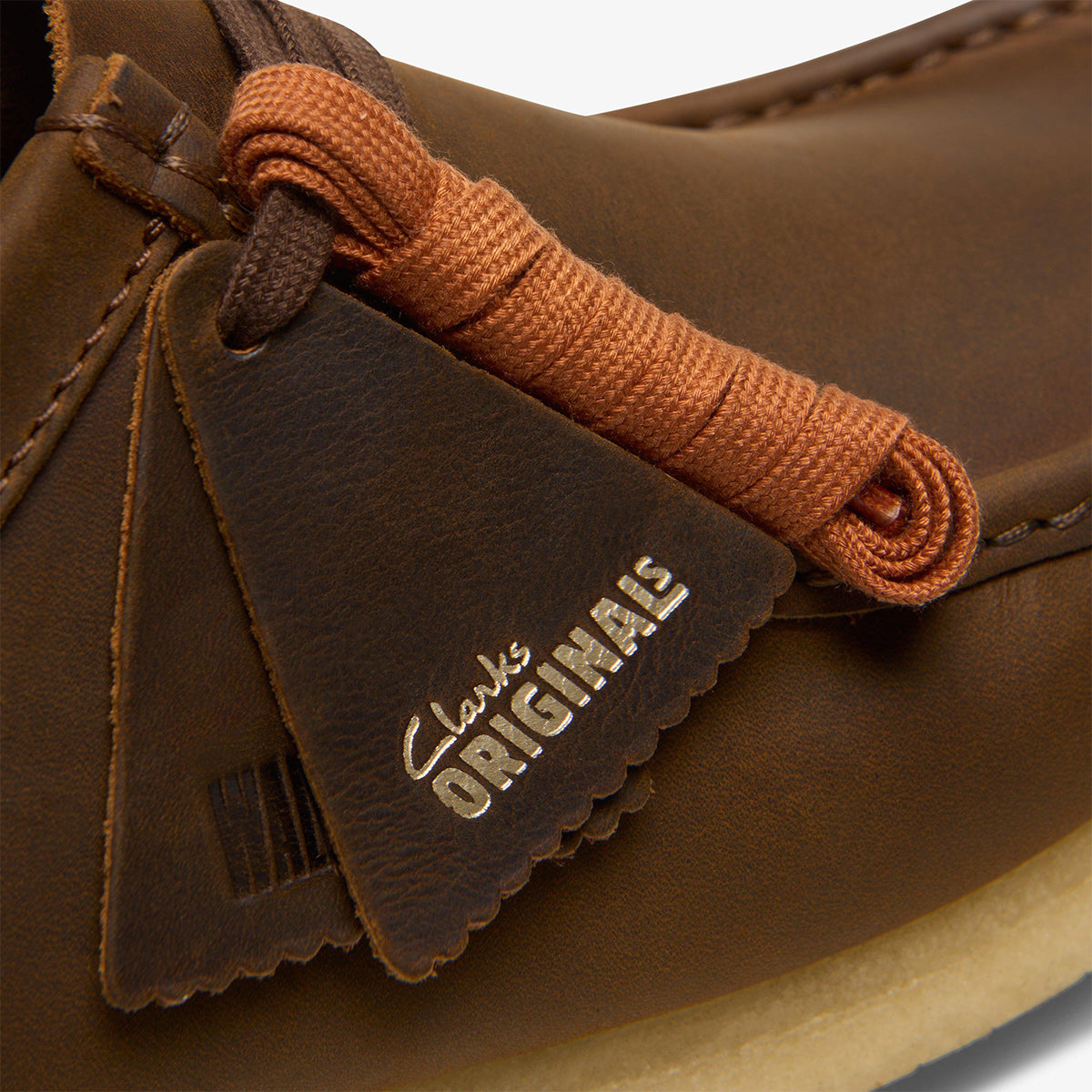 Wallabee in pelle