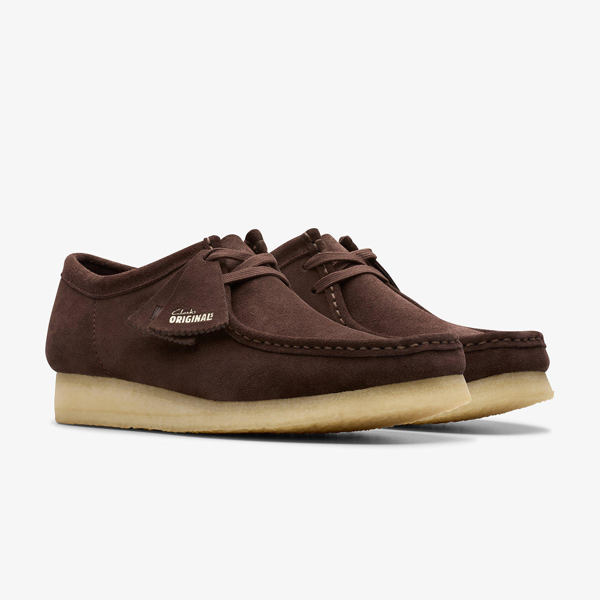 Wallabee in camoscio