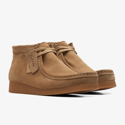 Wallabee alte in camoscio