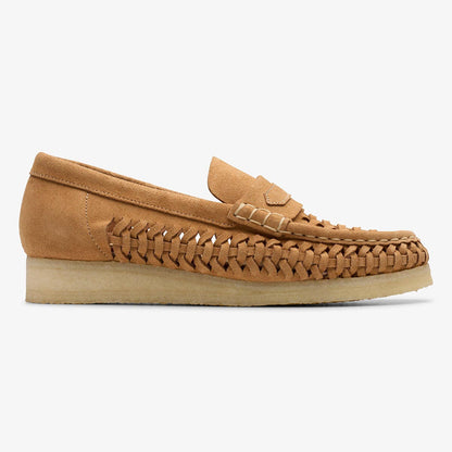 Wallabee - Mocassino traforato camoscio