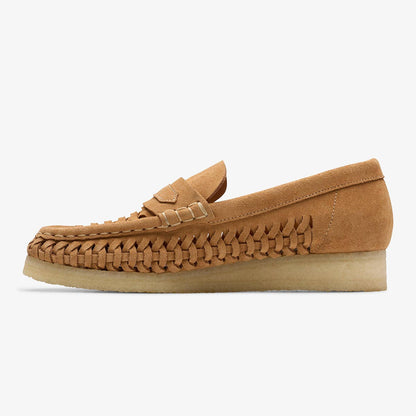 Wallabee - Mocassino traforato camoscio