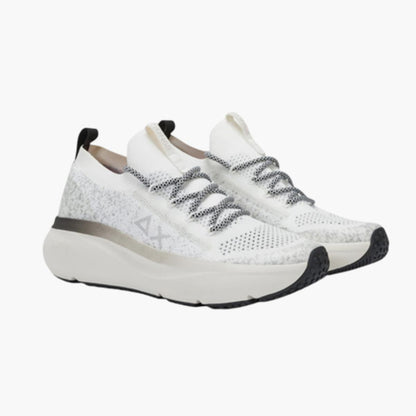 Sneakers running bianca