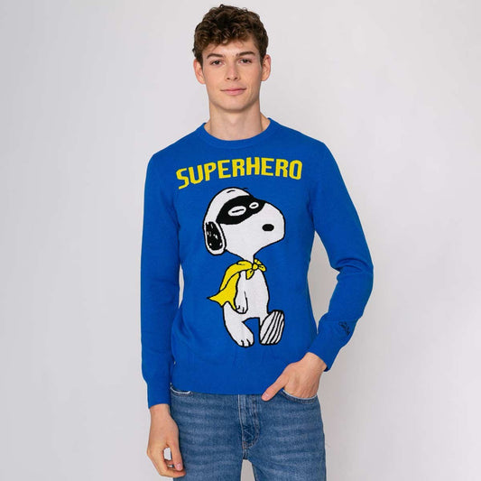 Maglione snoopy superhero