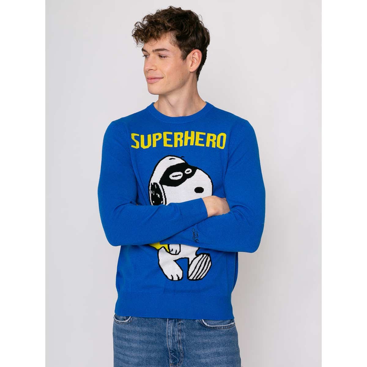 Maglione snoopy superhero