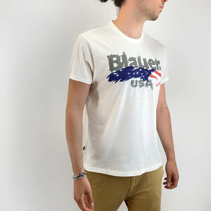 T-shirt blauer usa