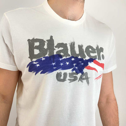 T-shirt blauer usa