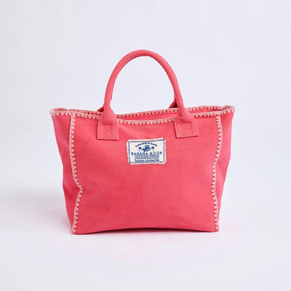 Borsa in cotone rosa