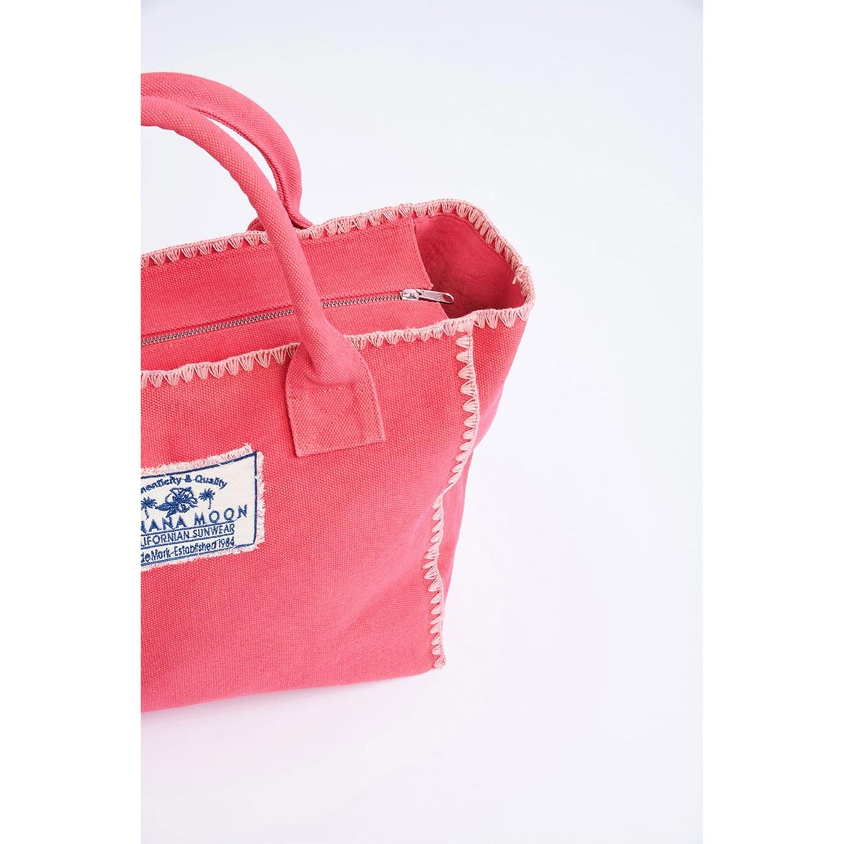 Borsa in cotone rosa